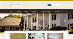 Desktop Screenshot of cornerstonechurchofknoxville.com